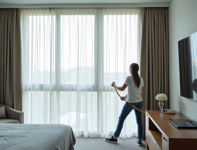 Ferny Hills Sheer Curtain Cleaning